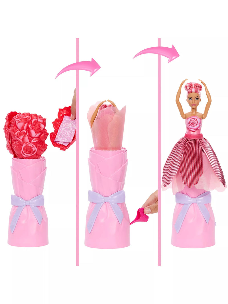 Barbie Petal POP red rose scented doll (British brand)