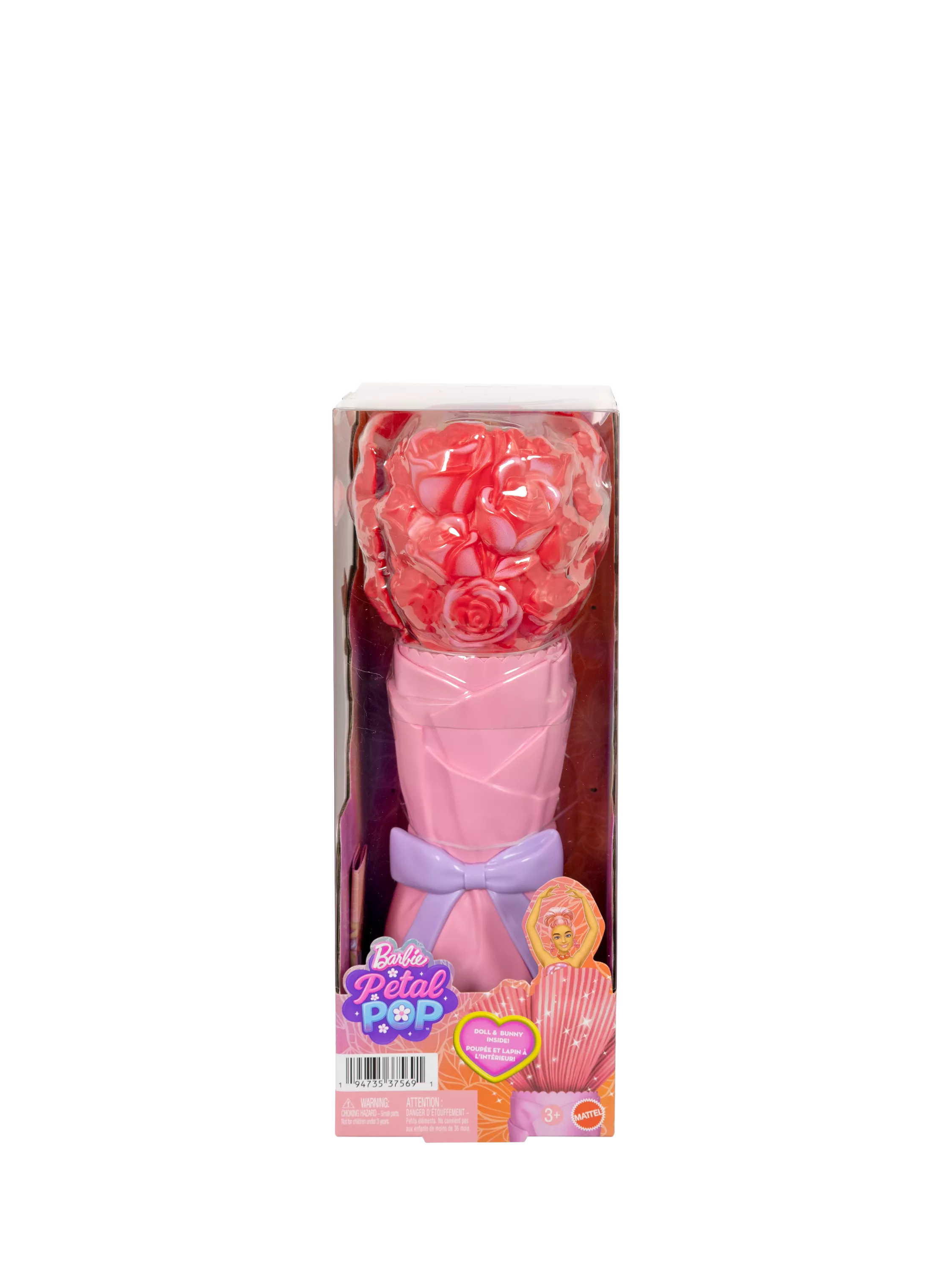 Barbie Petal POP red rose scented doll (British brand)
