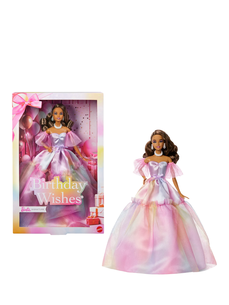 Barbie Birthday Wishes fashion doll, UK version