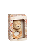 Winnie the Pooh wooden ring rattle - British product