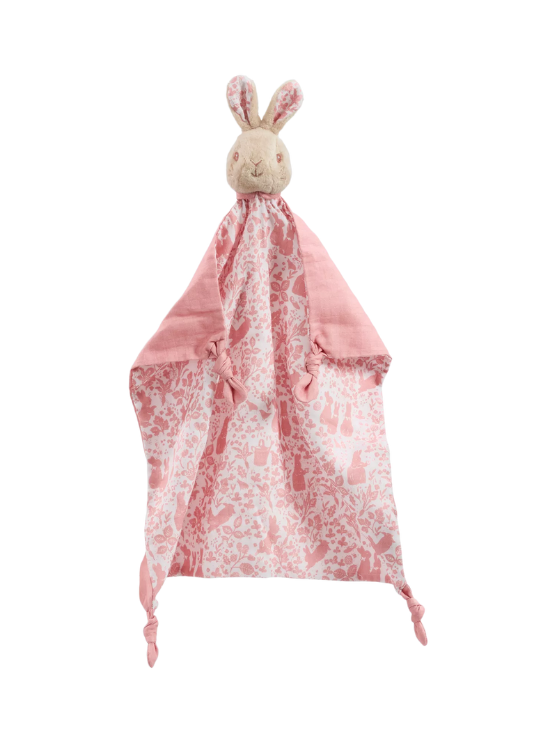 Rainbow Designs Peter Rabbit Flopsy muslin comforter (British brand)