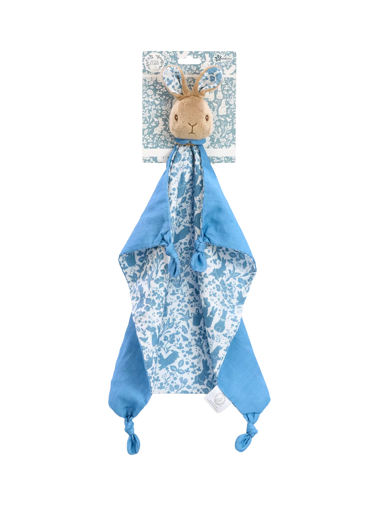 Rainbow Designs Peter Rabbit muslin comforter (British brand)