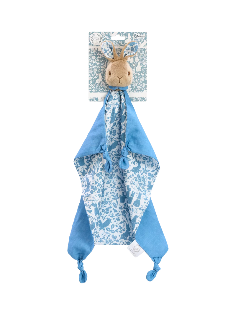 Rainbow Designs Peter Rabbit muslin comforter (British brand)