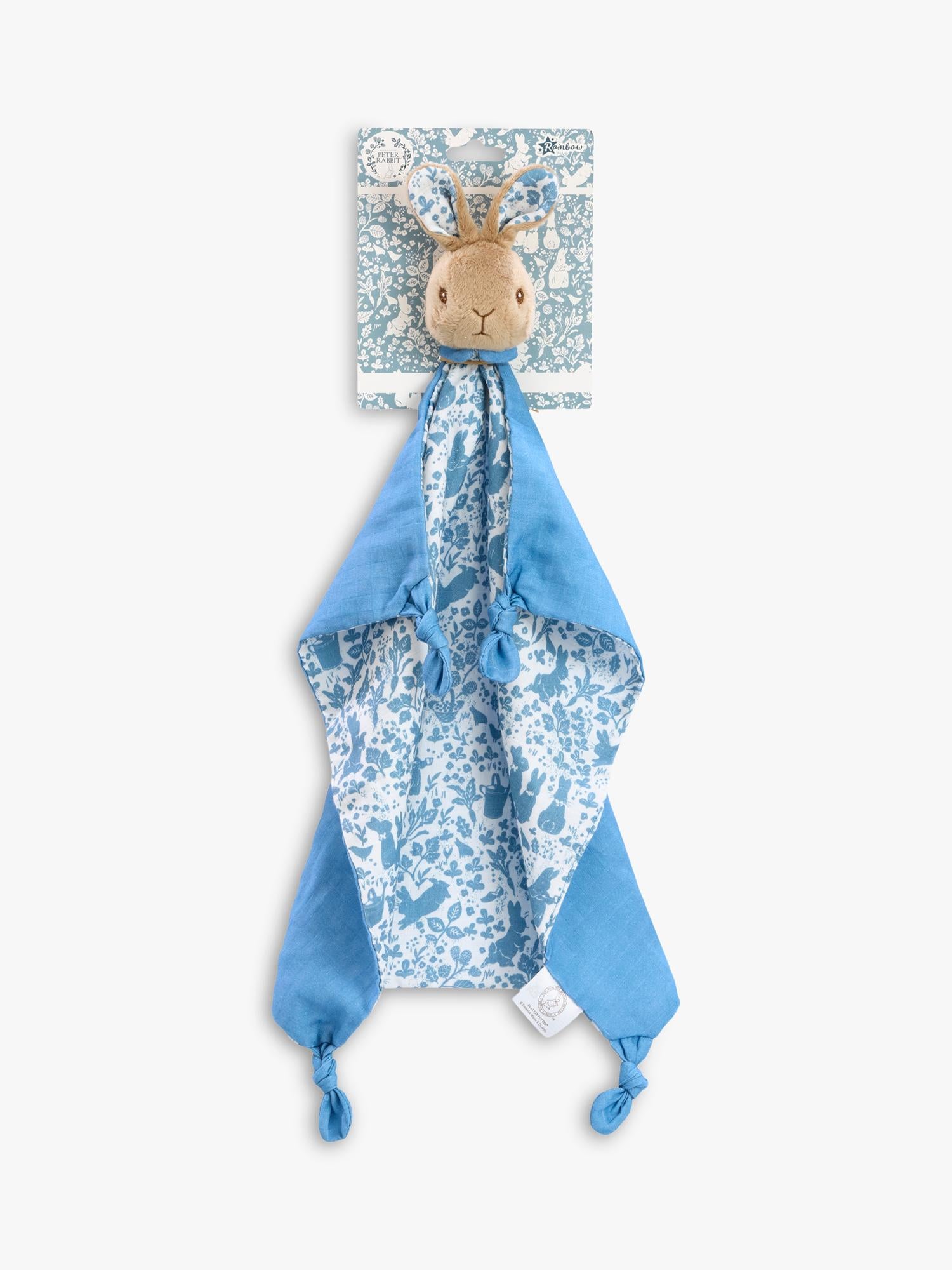 Rainbow Designs Peter Rabbit muslin comforter (British brand)