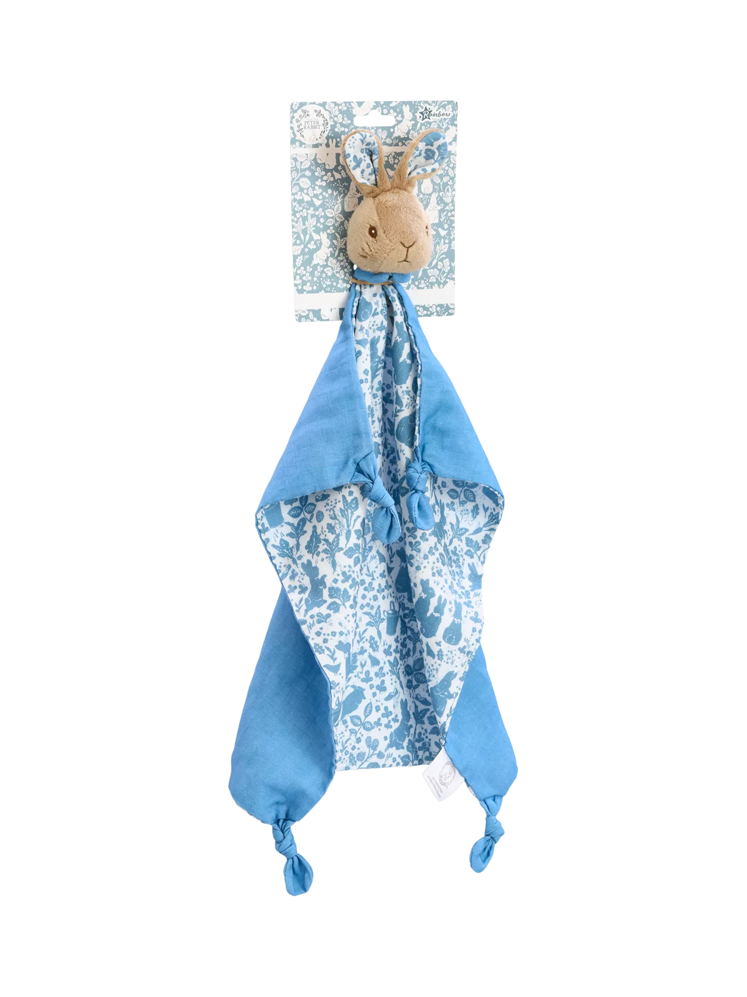 Rainbow Designs Peter Rabbit muslin comforter (British brand)