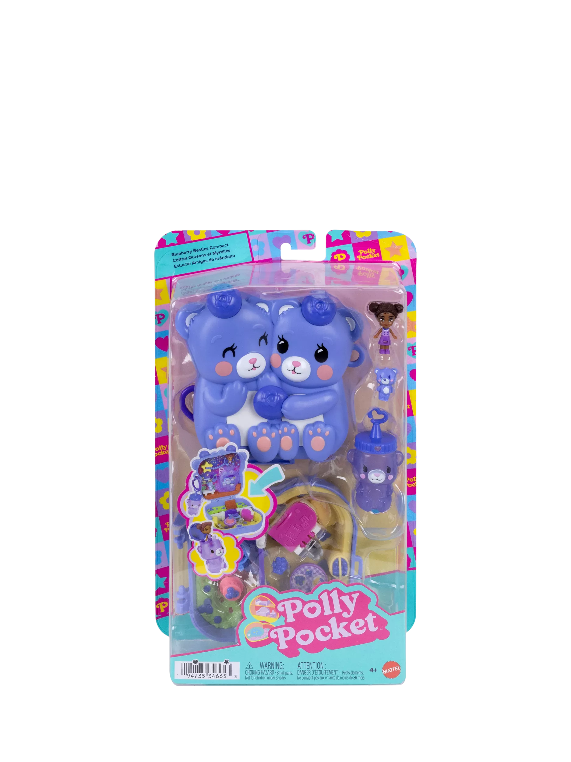 Polly Pocket Bluebeary Besties playset (British brand)