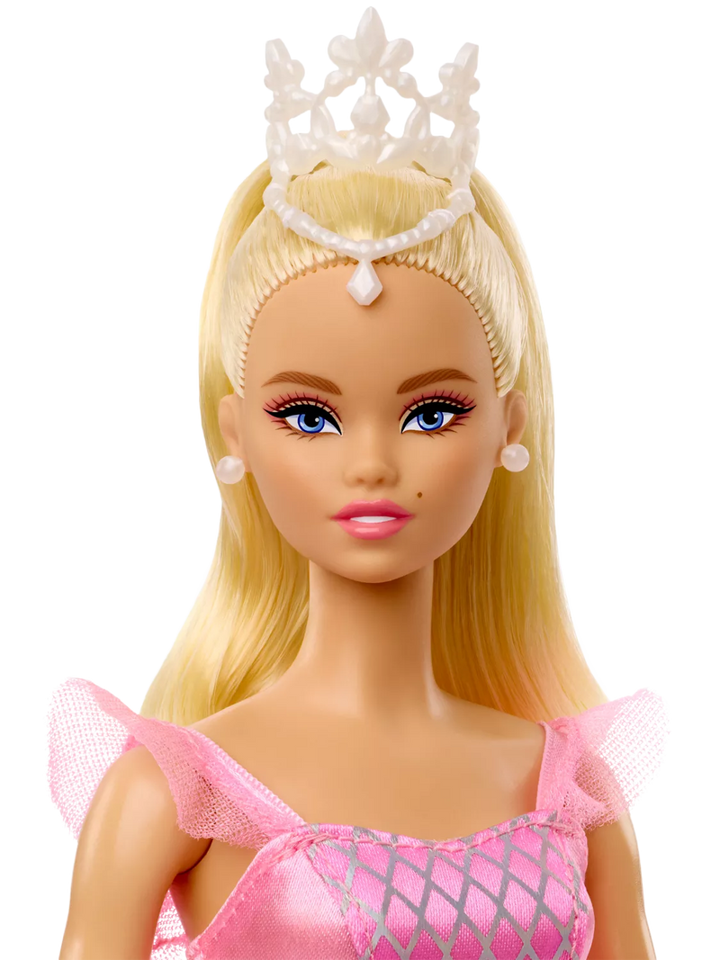 Barbie Ballet Wishes doll in pink ballet costume, UK version