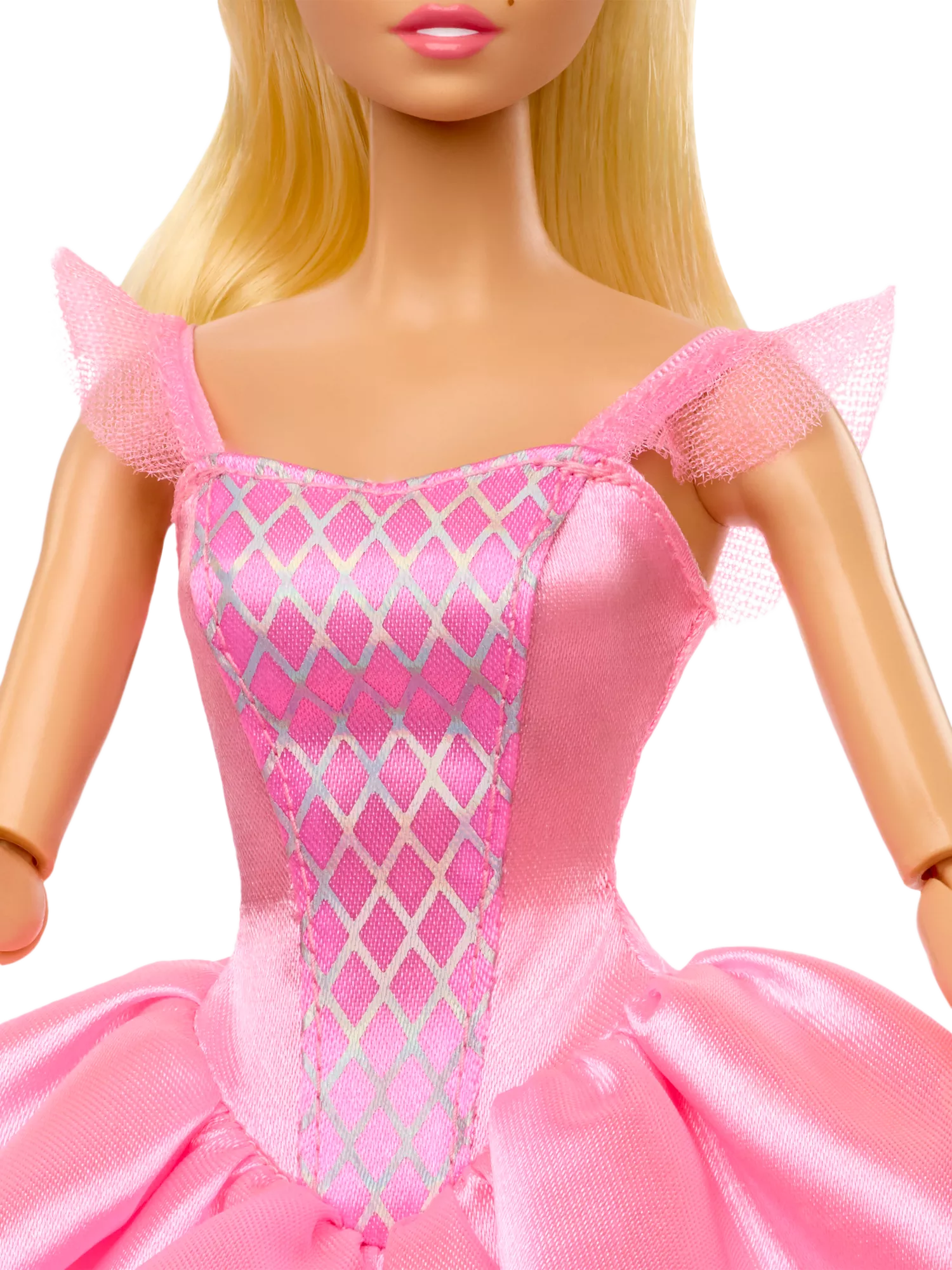 Barbie Ballet Wishes doll in pink ballet costume, UK version