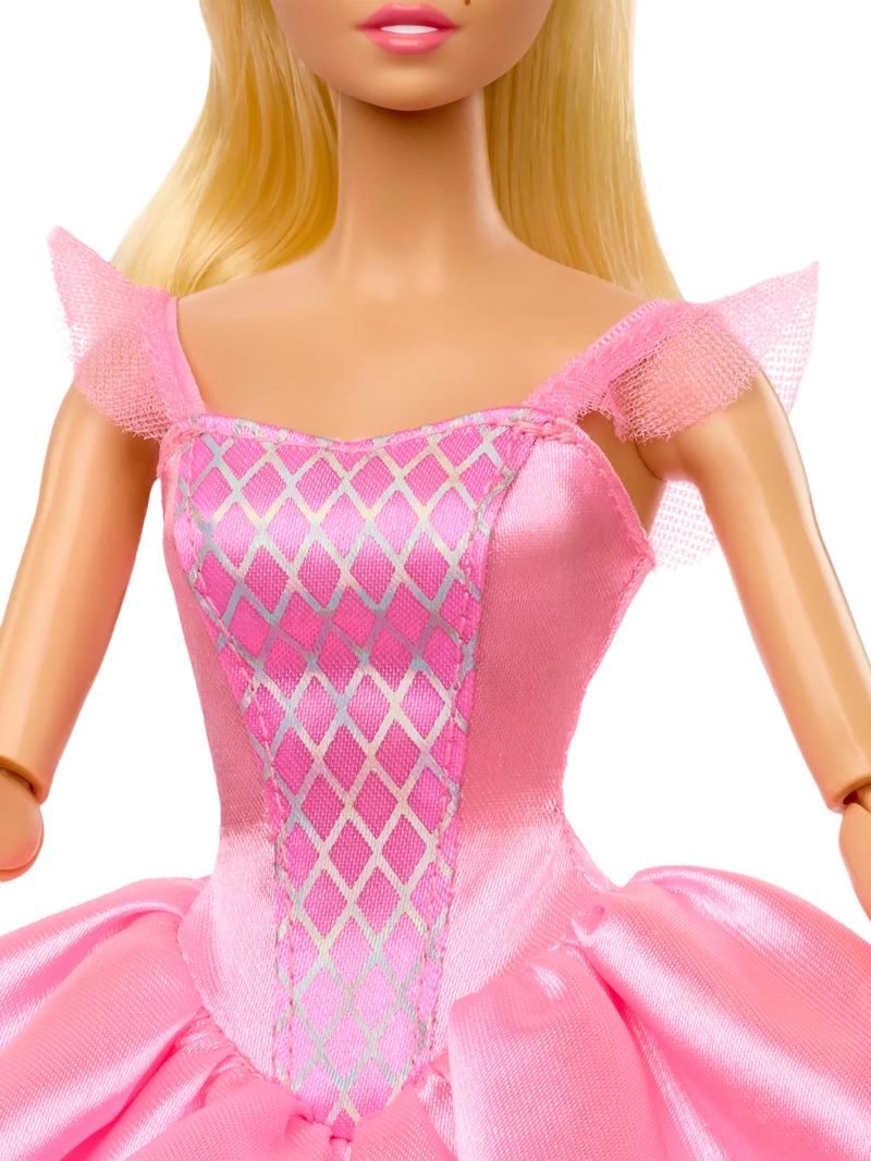 Barbie Ballet Wishes doll in pink ballet costume, UK version