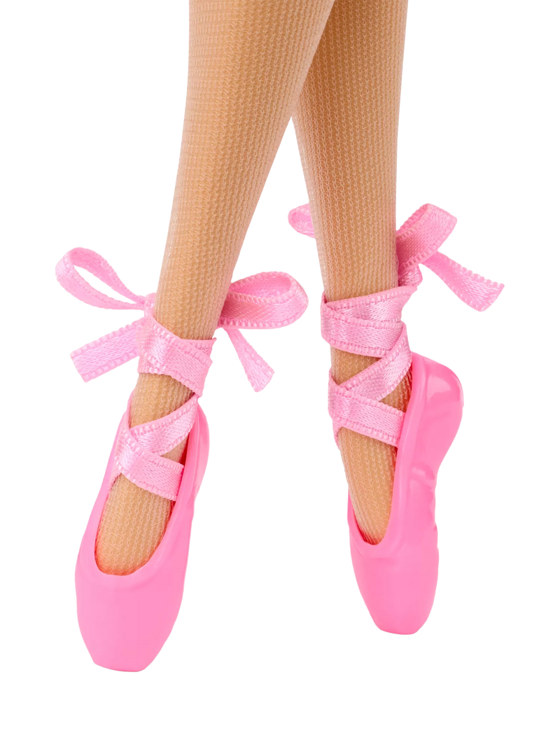 Barbie Ballet Wishes doll in pink ballet costume, UK version