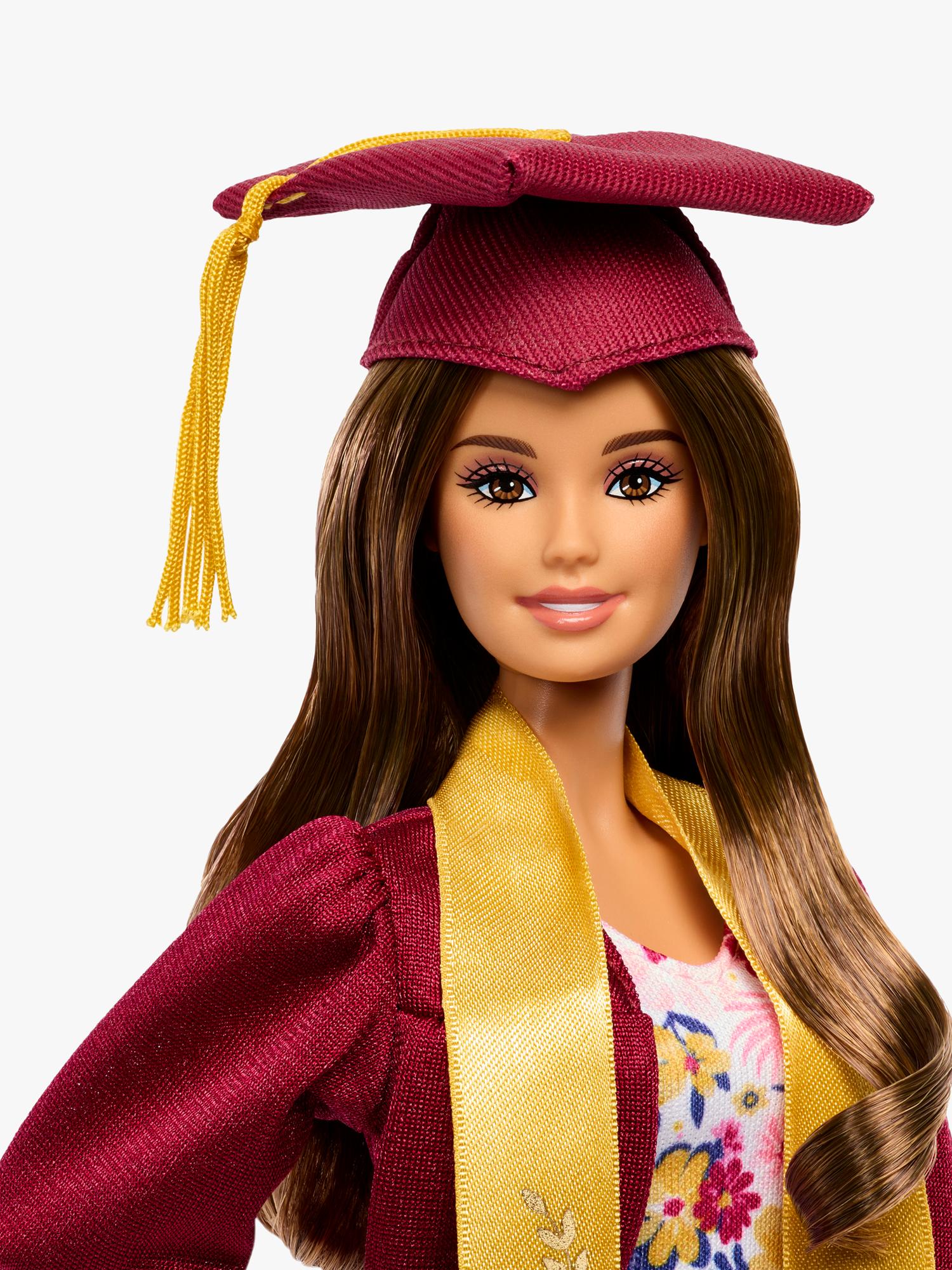 Barbie Graduation Wishes doll with cap and gown (British brand)