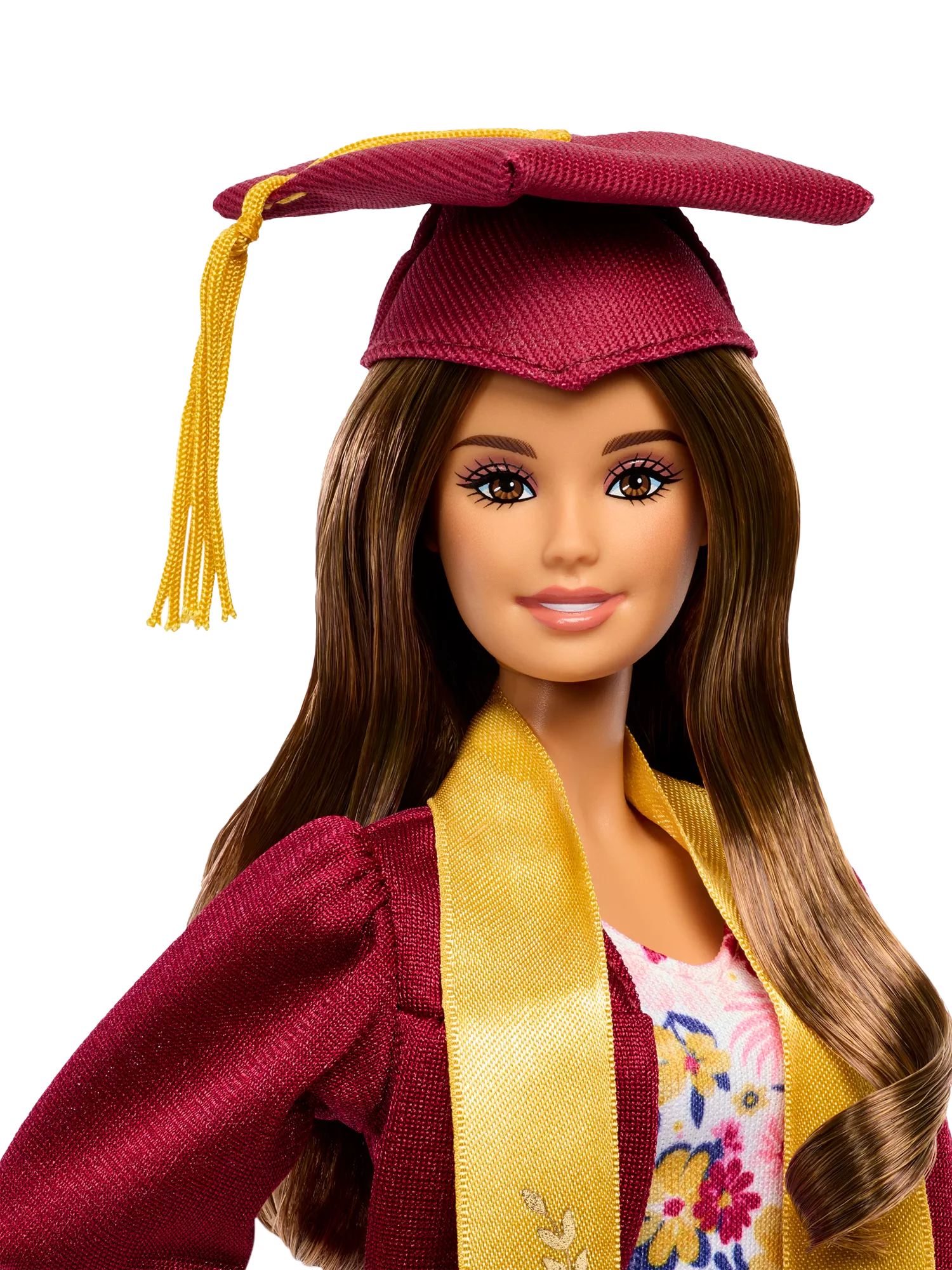 Barbie Graduation Wishes doll with cap and gown (British brand)
