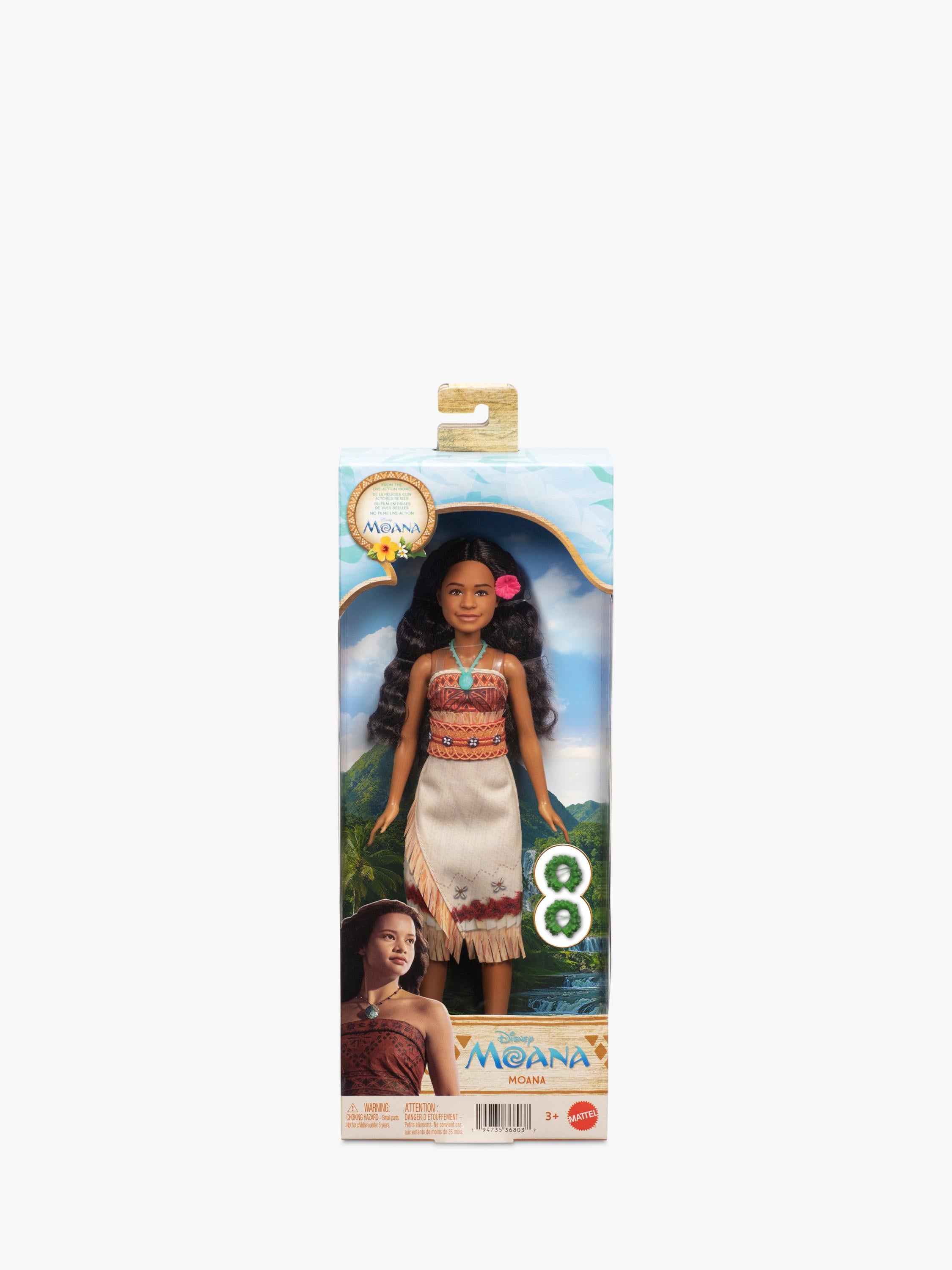Disney Moana doll with outfit and accessories (British brand)