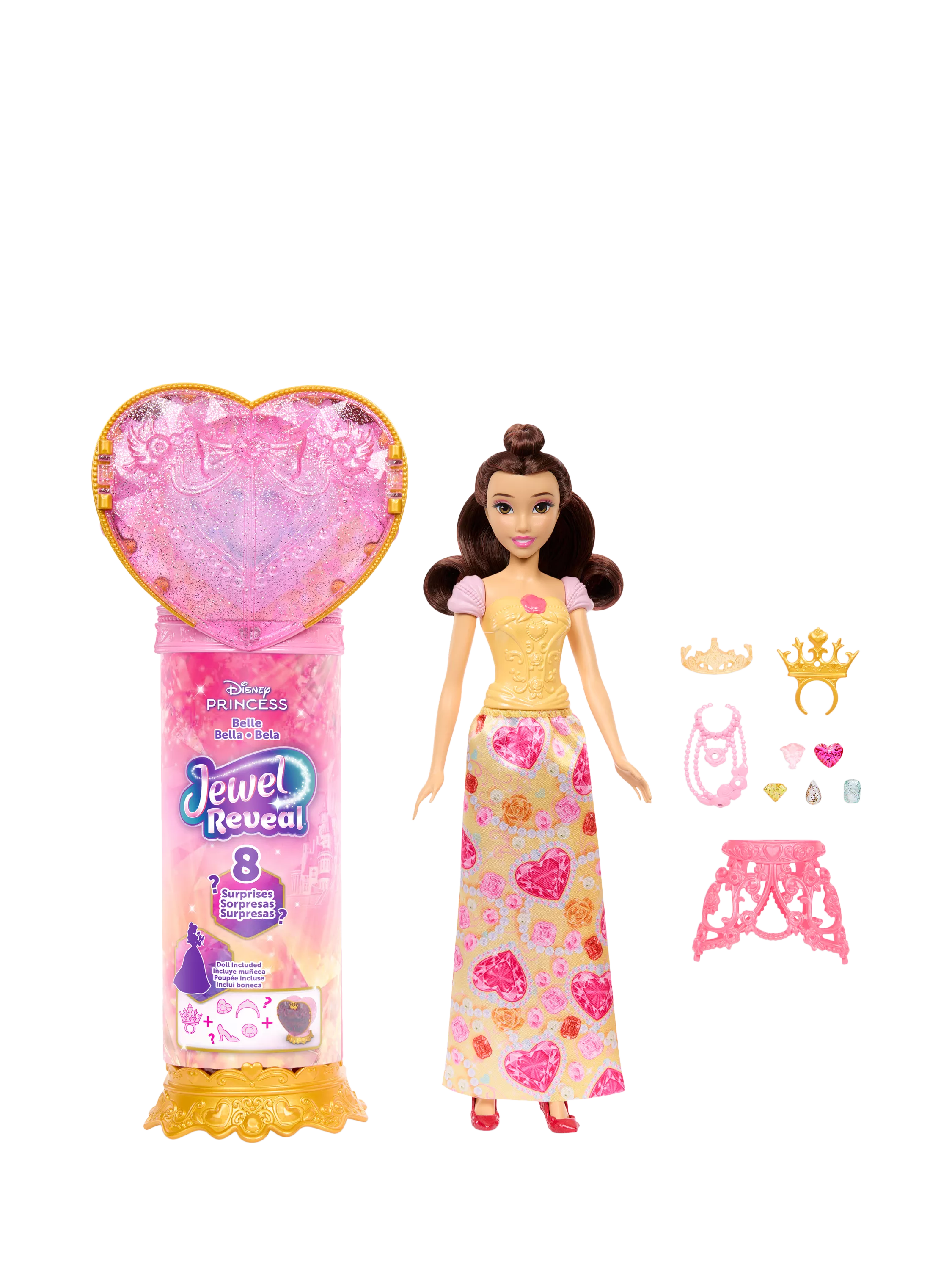 Disney Jewel Reveal Belle fashion doll - British product