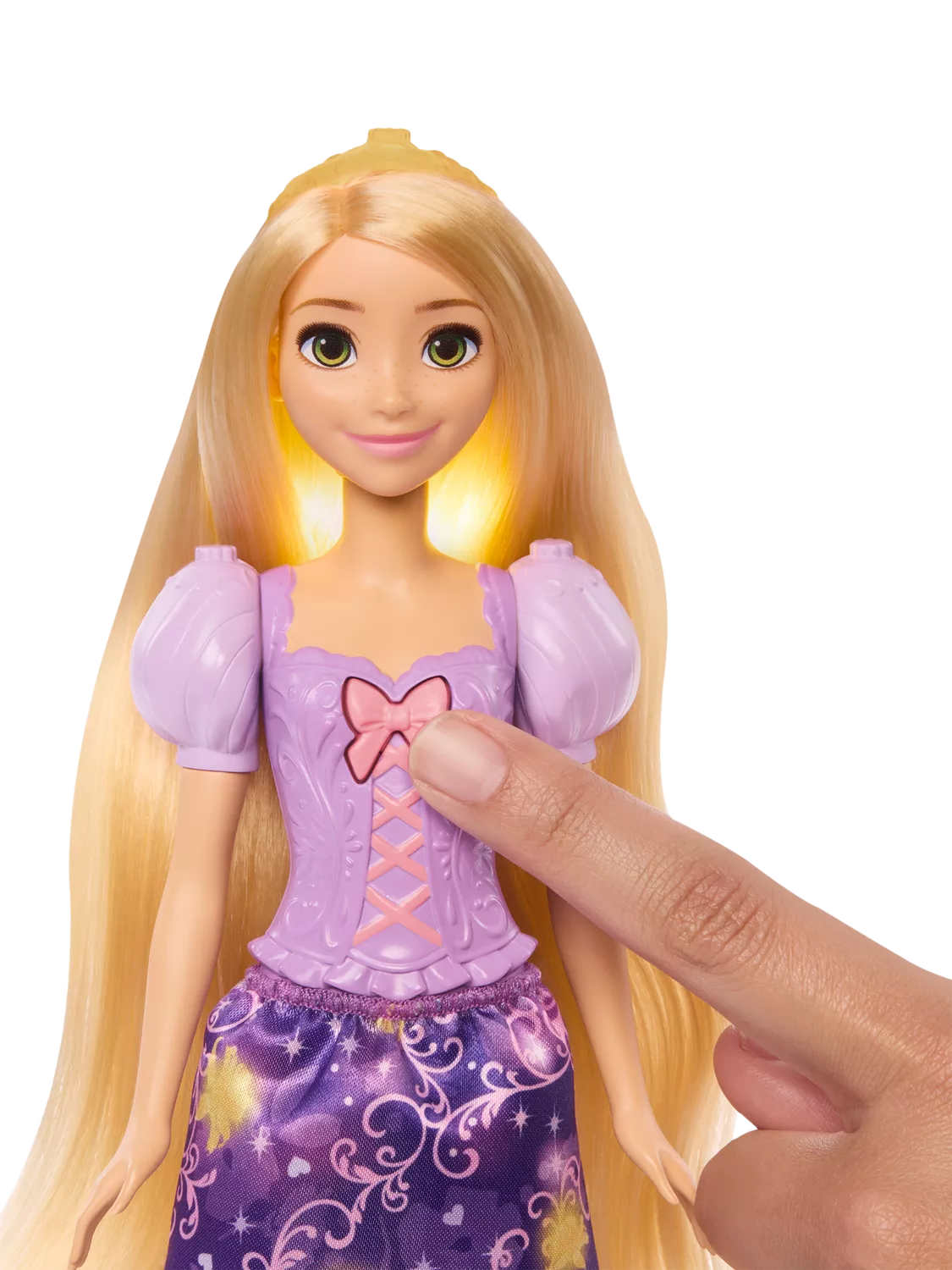 Disney fashion doll Magical Rapunzel with accessories - British product