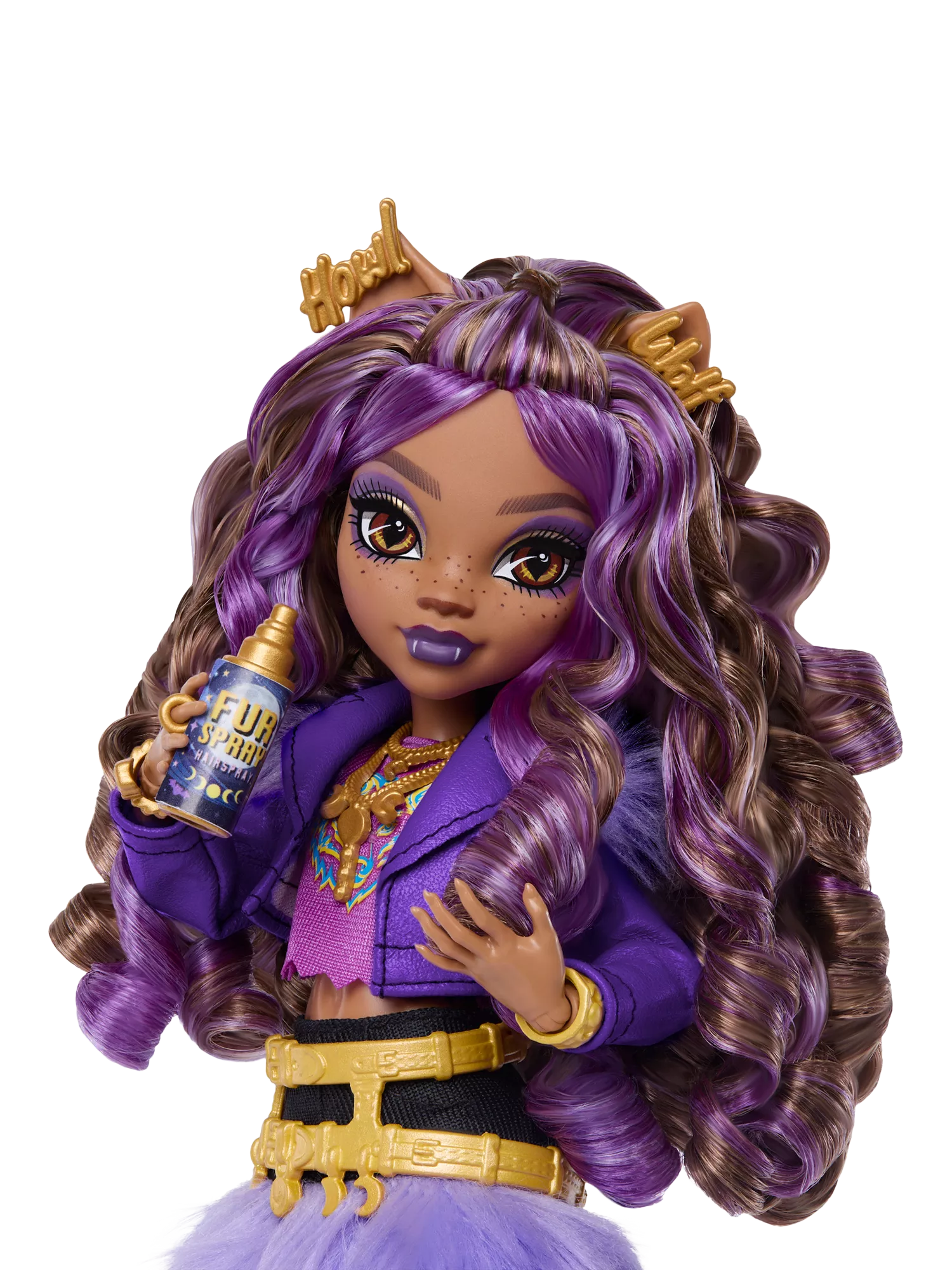 Monster High Clawdeen Wolf fashion doll with Crescent (British brand)