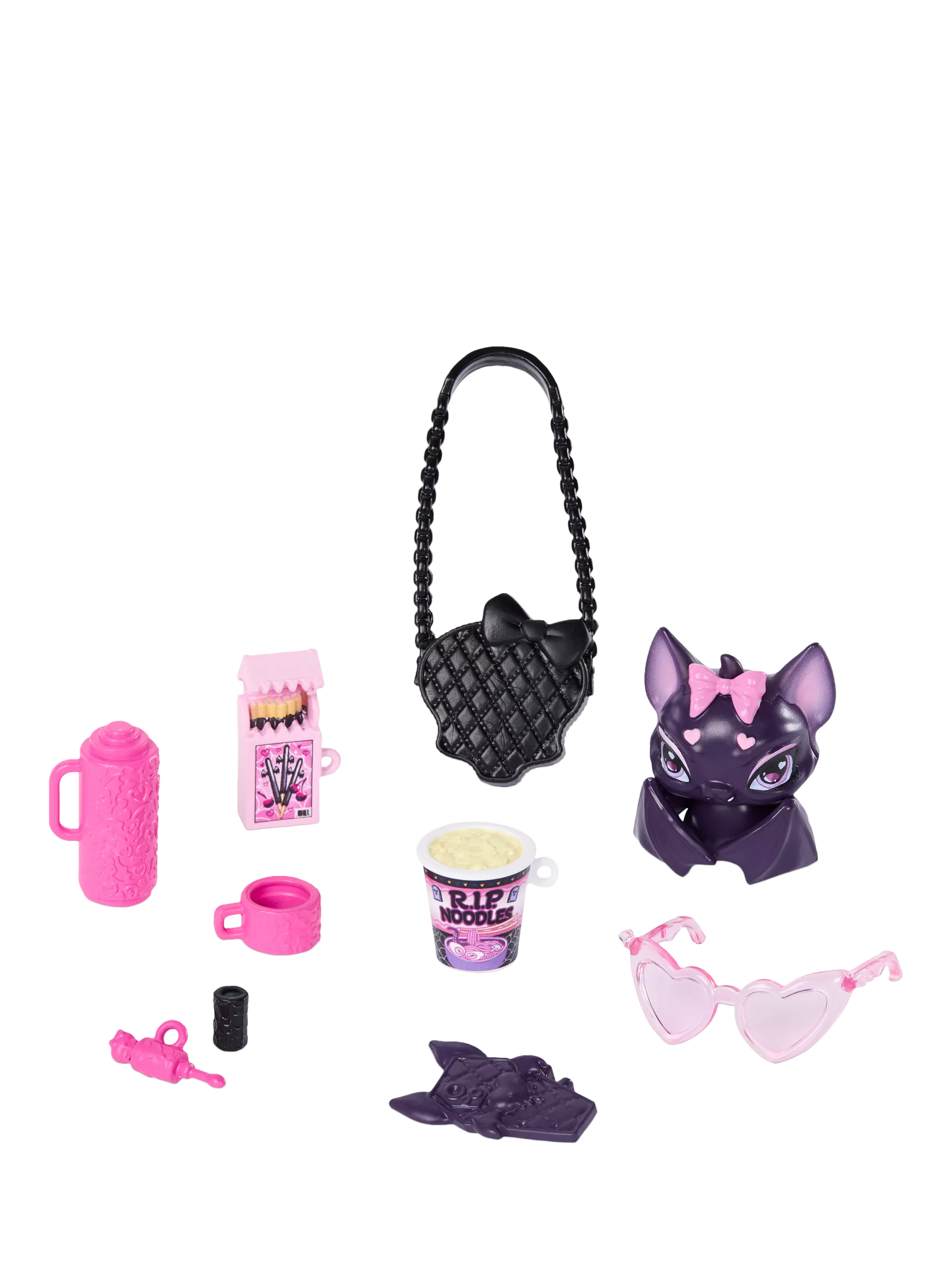 Monster High Draculaura doll with Count Fabulous pet (British brand)
