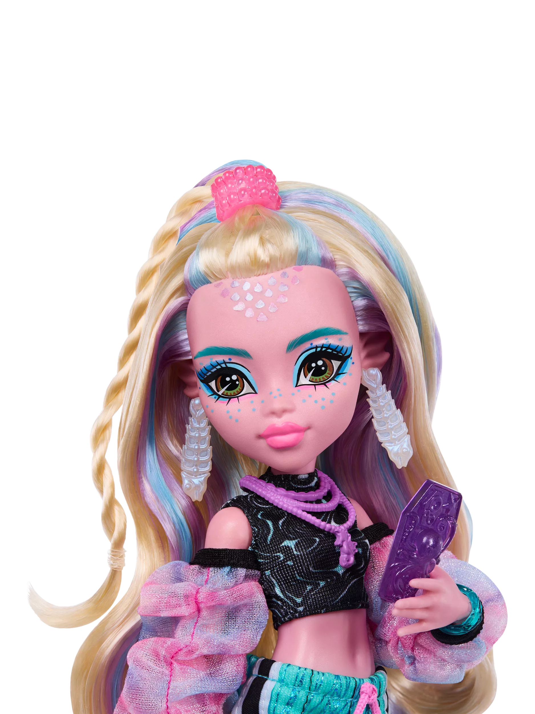 Monster High Lagoona Blue doll with Neptuna, imported from the UK
