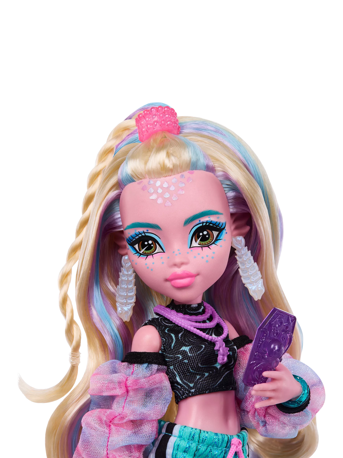 Monster High Lagoona Blue doll with Neptuna, imported from the UK