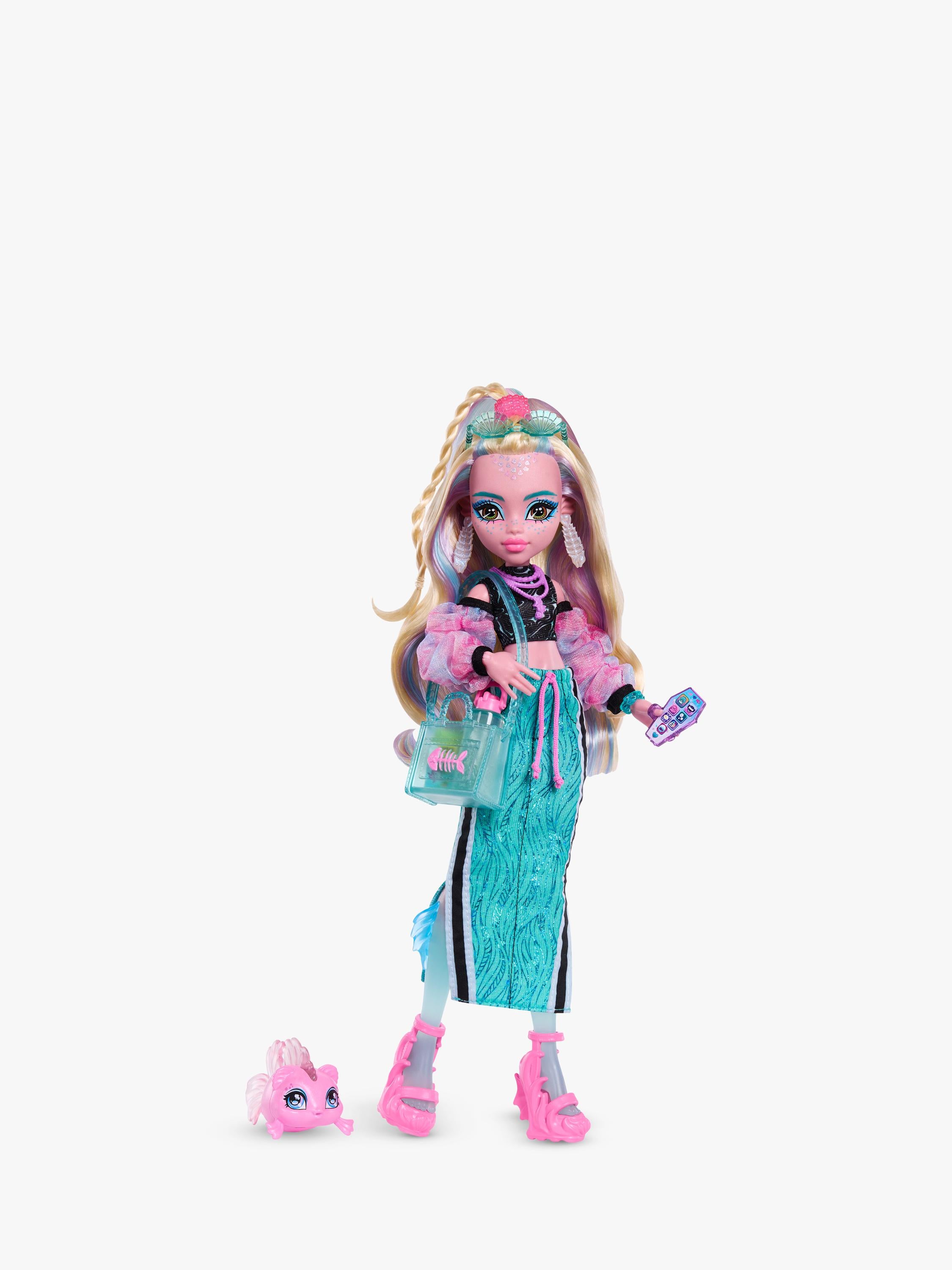 Monster High Lagoona Blue doll with Neptuna, imported from the UK