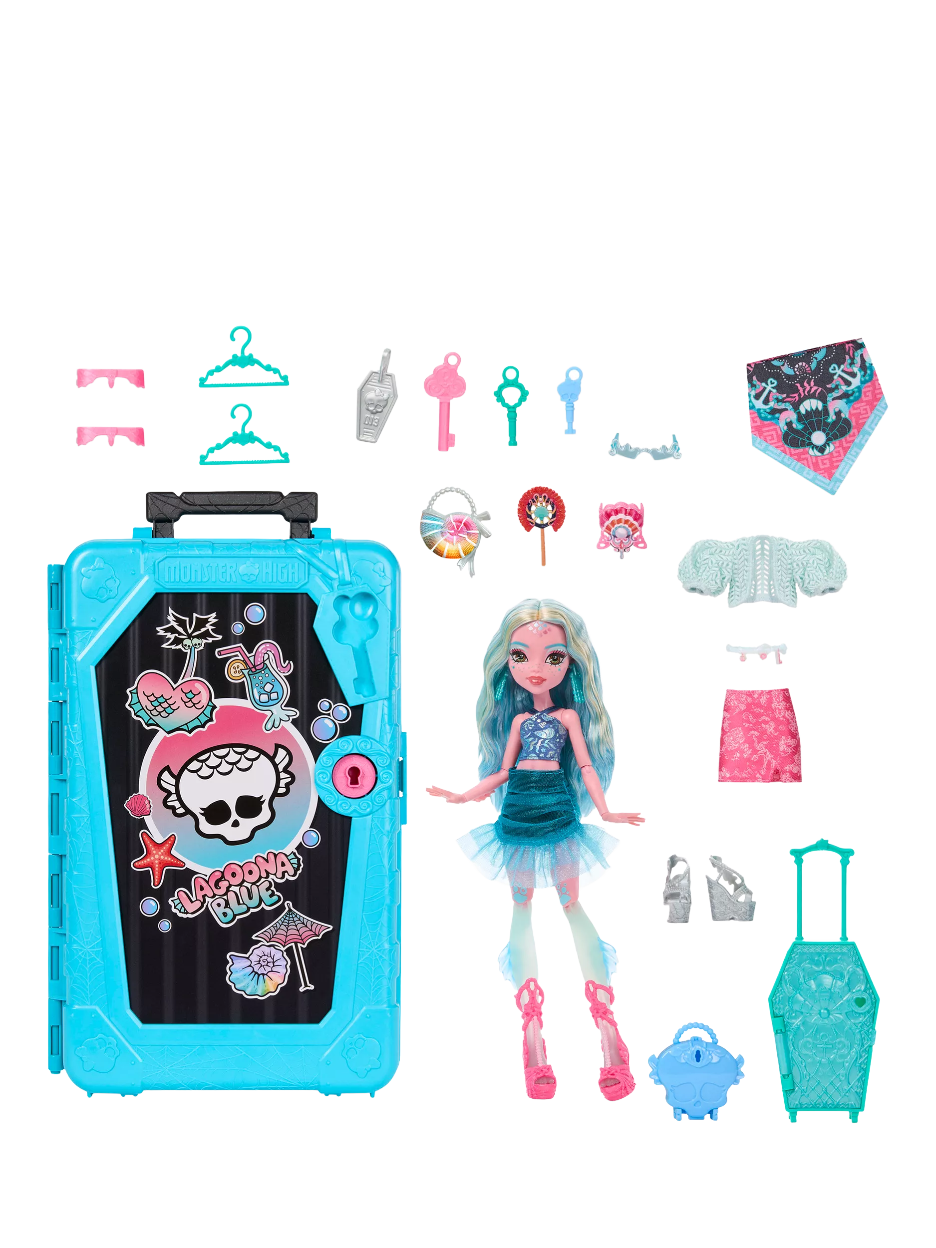 Monster High Lagoona Blue fashion doll, UK version