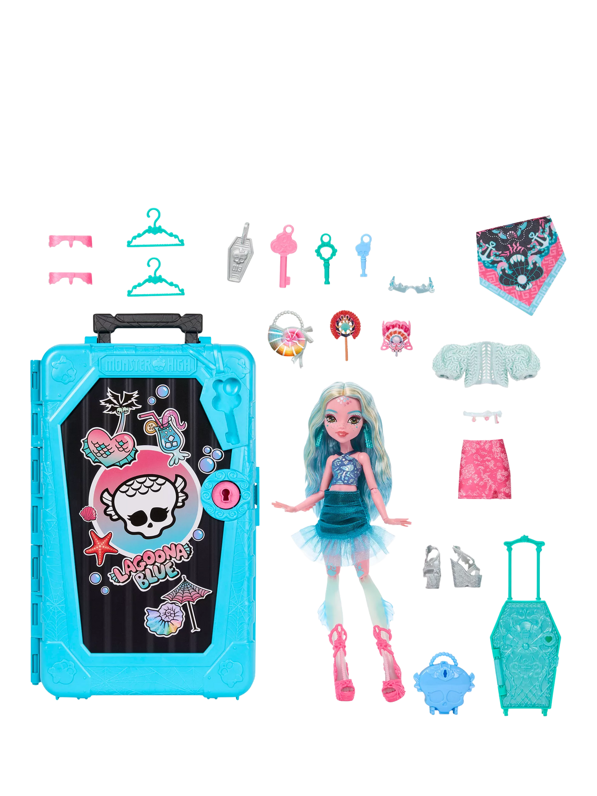 Monster High Lagoona Blue fashion doll, UK version