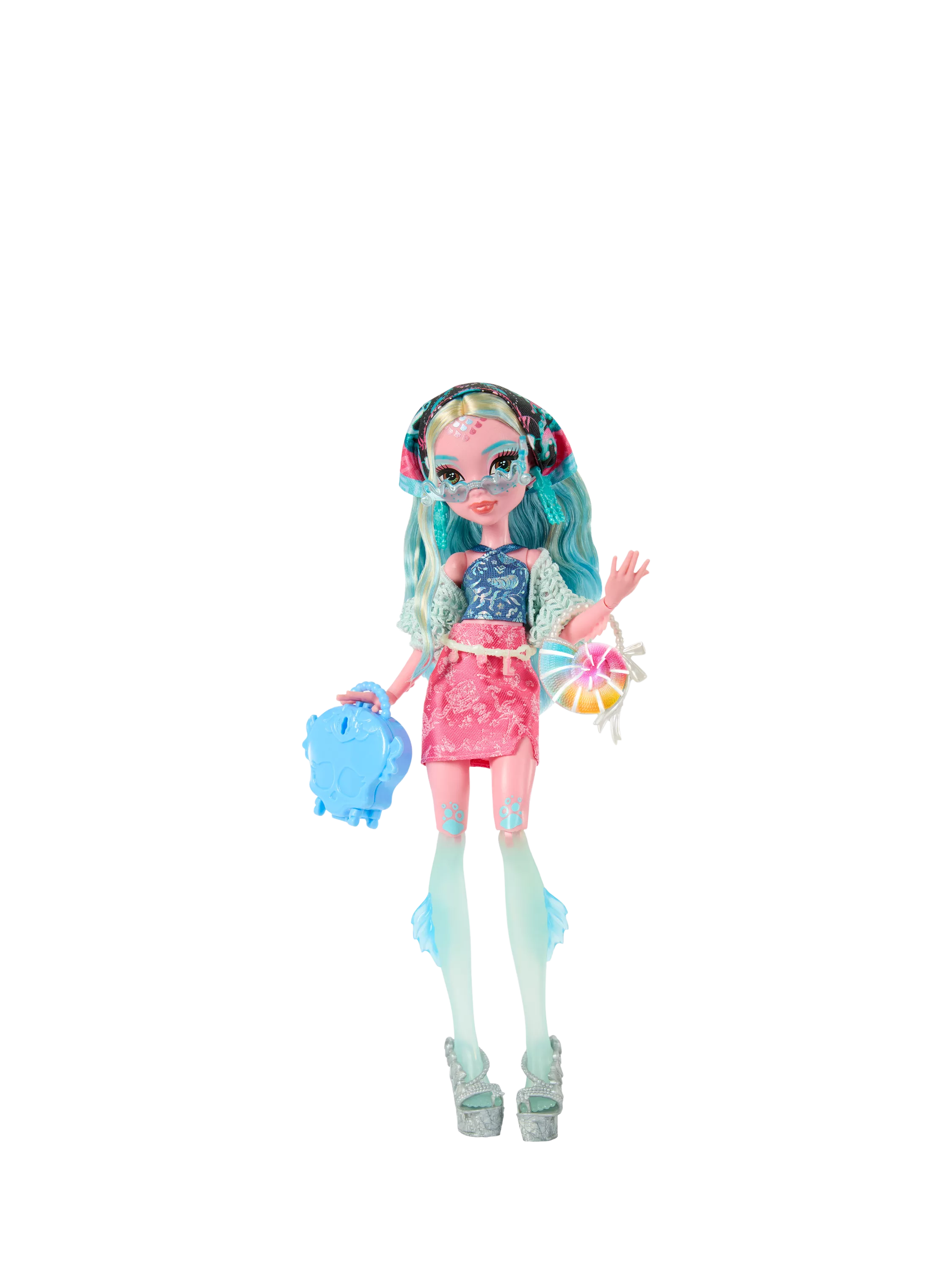 Monster High Lagoona Blue fashion doll, UK version