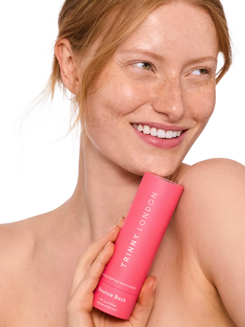 Trinny London Bounce Back Intense Peptide Moisturiser 50ml, imported from the UK