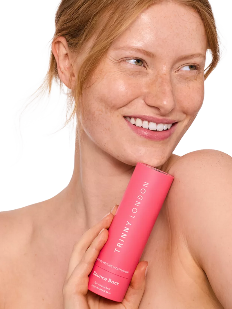 Trinny London Bounce Back Intense Peptide Moisturiser 50ml, imported from the UK