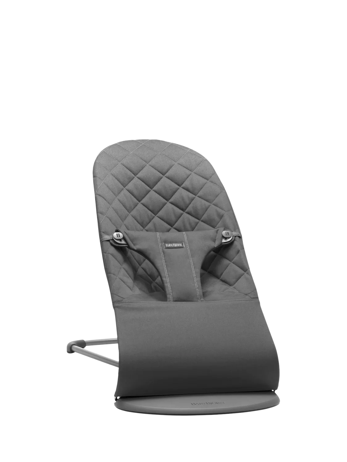 BabyBjörn Bliss woven quilt baby bouncer Anthracite, UK version