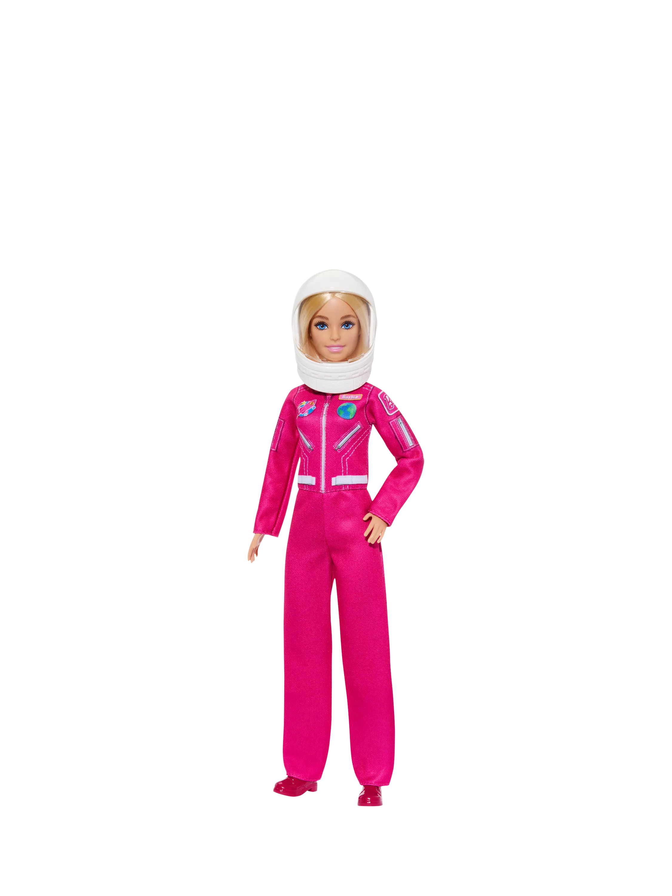 Barbie Careers Astronaut doll with spacesuit and helmet, imported from the UK