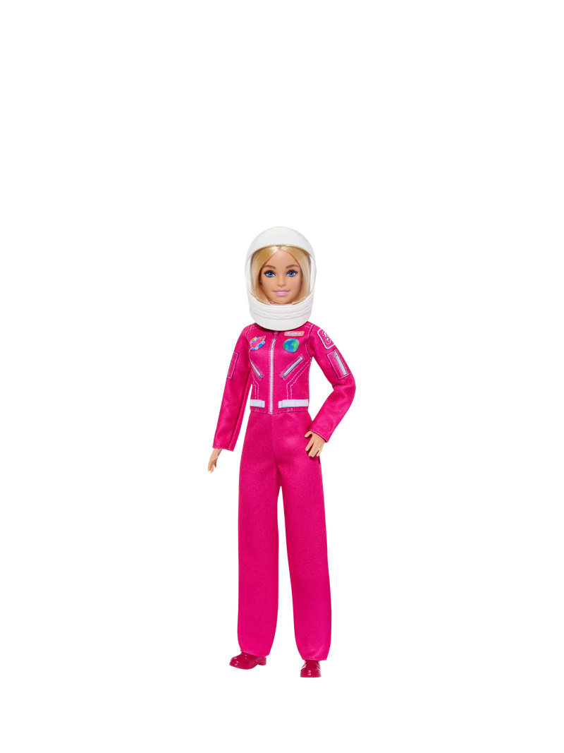 Barbie Careers Astronaut doll with spacesuit and helmet, imported from the UK
