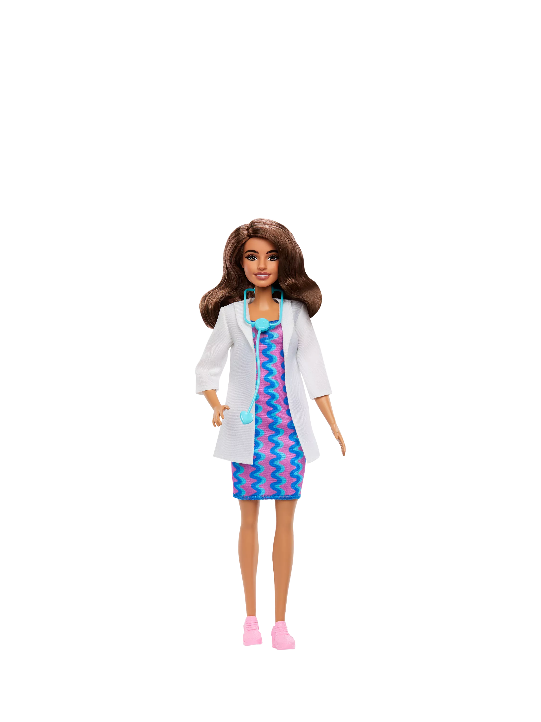 Barbie Careers Doctor Doll with outfit and stethoscope (British brand)