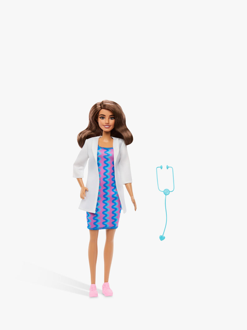 Barbie Careers Doctor Doll with outfit and stethoscope (British brand)