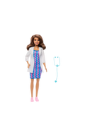 Barbie Careers Doctor Doll with outfit and stethoscope (British brand)