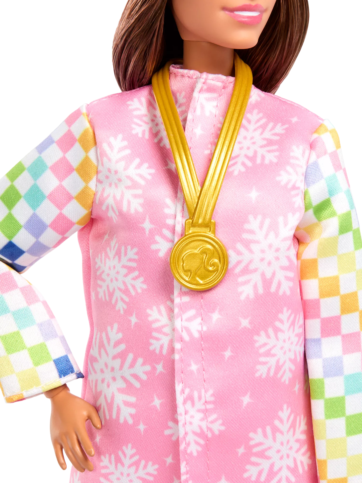 Barbie Snowboarder Doll toy with snowboard and accessories, UK version