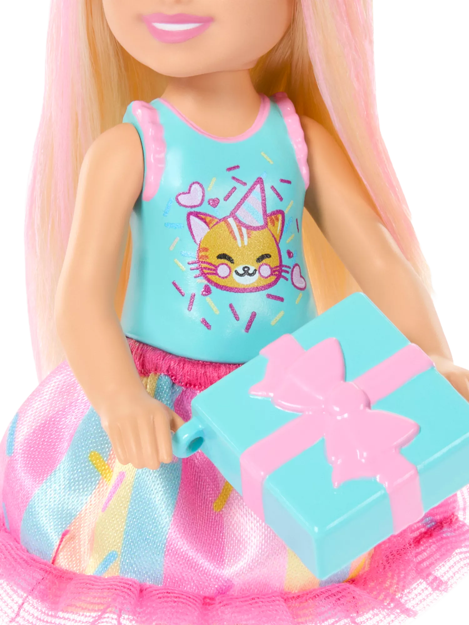 Barbie Birthday Chelsea doll with party accessories, UK version