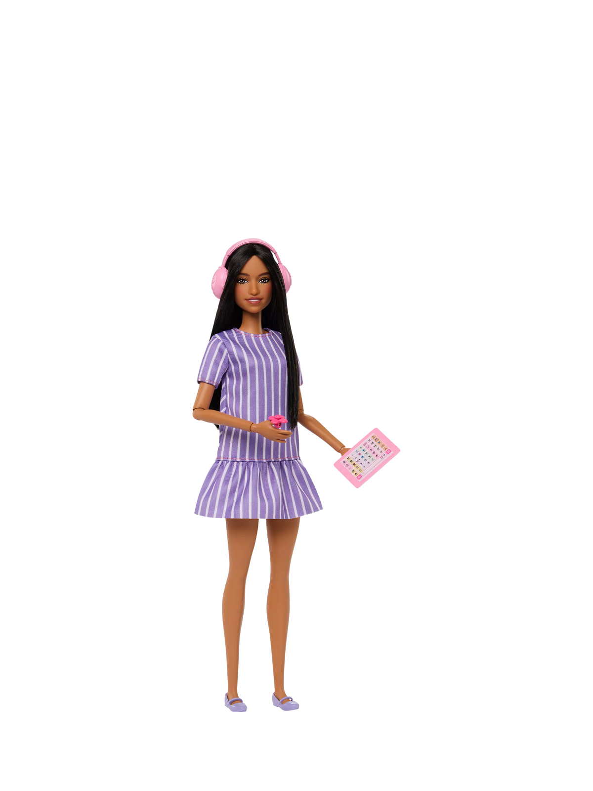 Barbie Purple Stripes Fashionista Doll