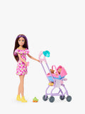 Barbie Skipper Babysitters doll with stroller accessories, UK version