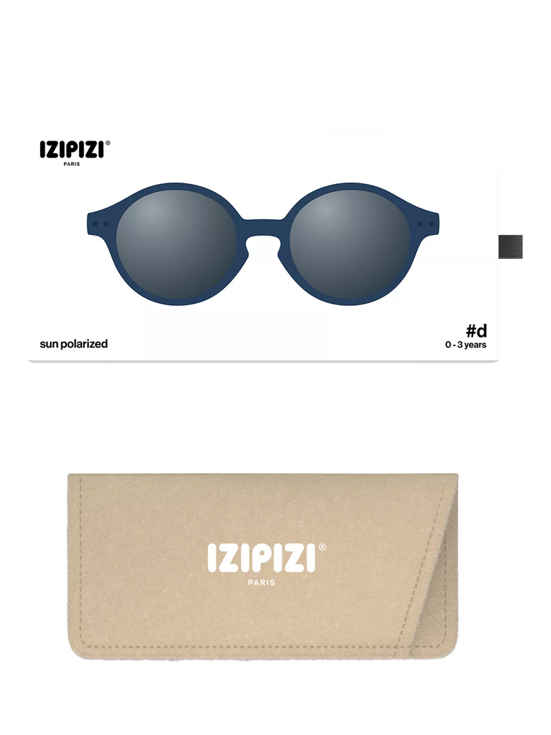 IZIPIZI baby sunglasses denim blue 0-3 years (British brand)