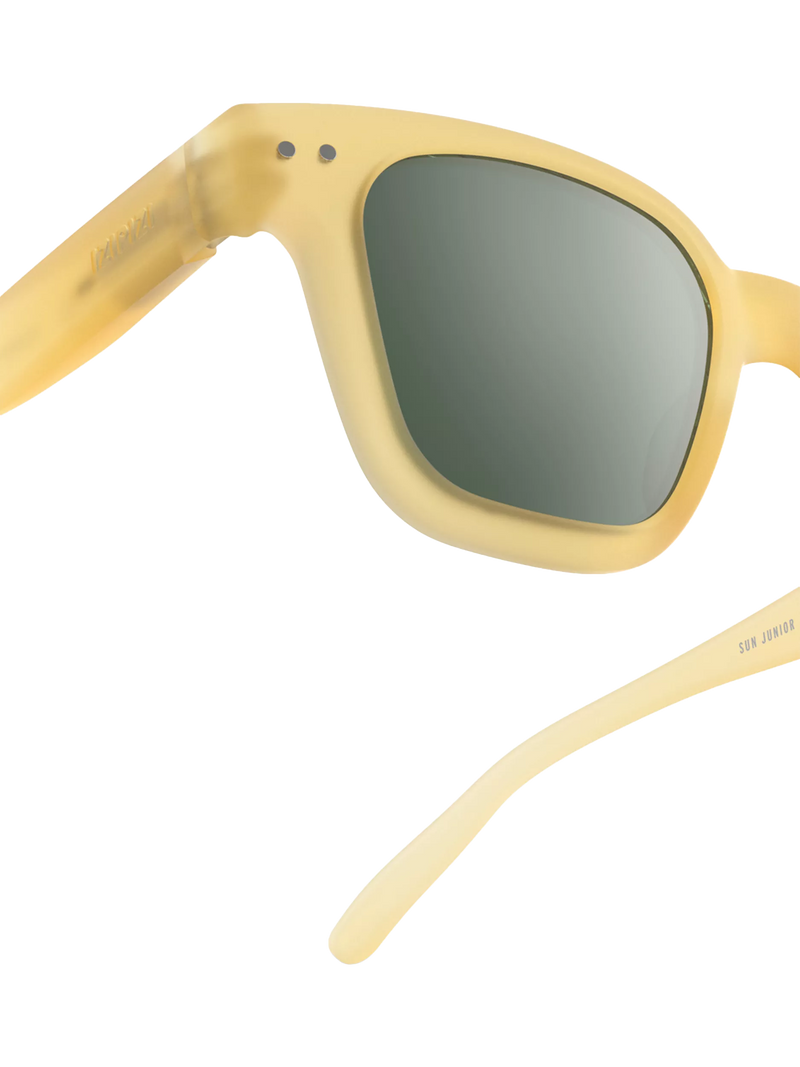 IZIPIZI kids sunglasses yellow honey 7-11 years, imported from the UK