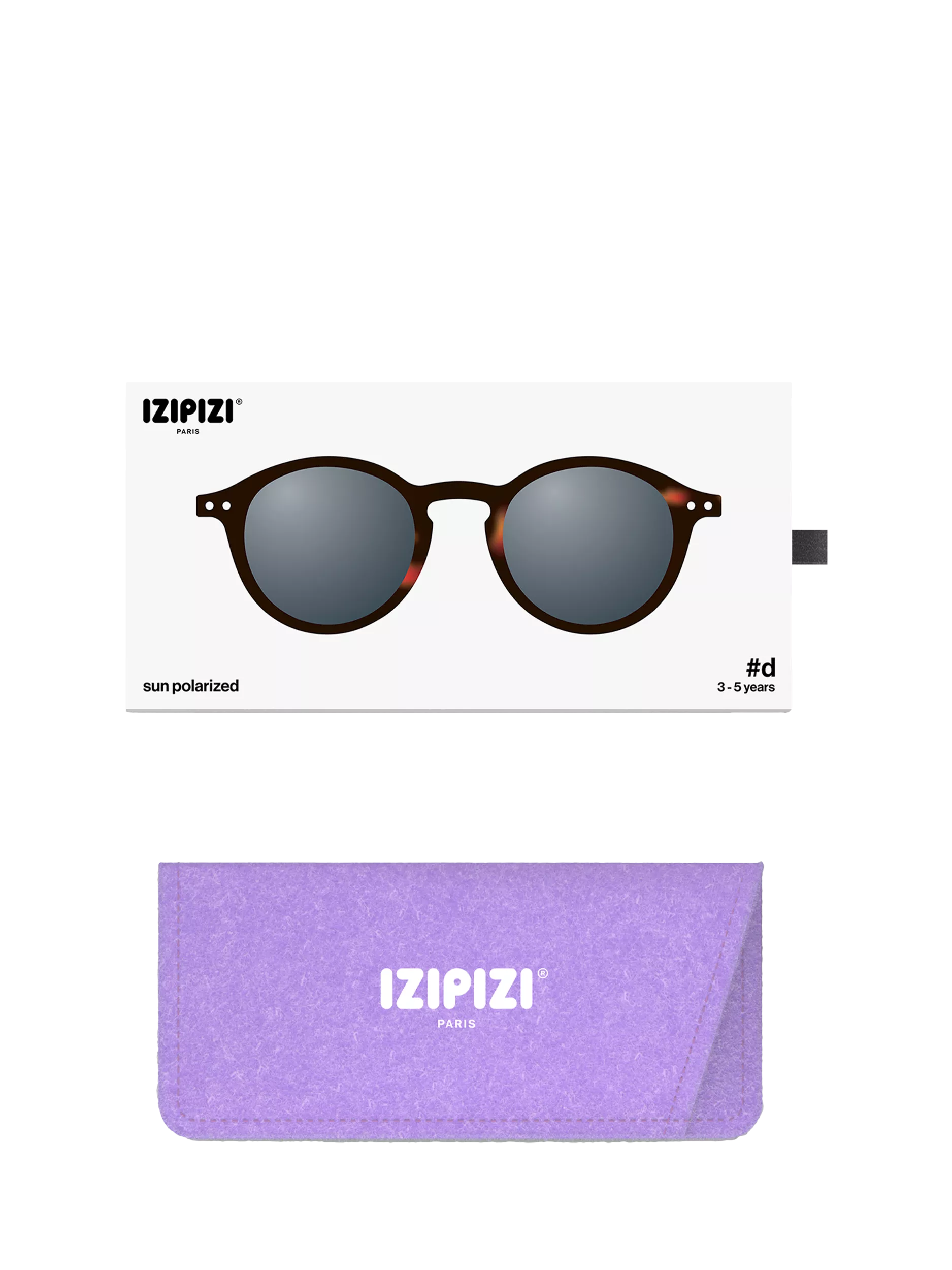 IZIPIZI Kids Sunglasses Tortoise 3-5 years, imported from the UK