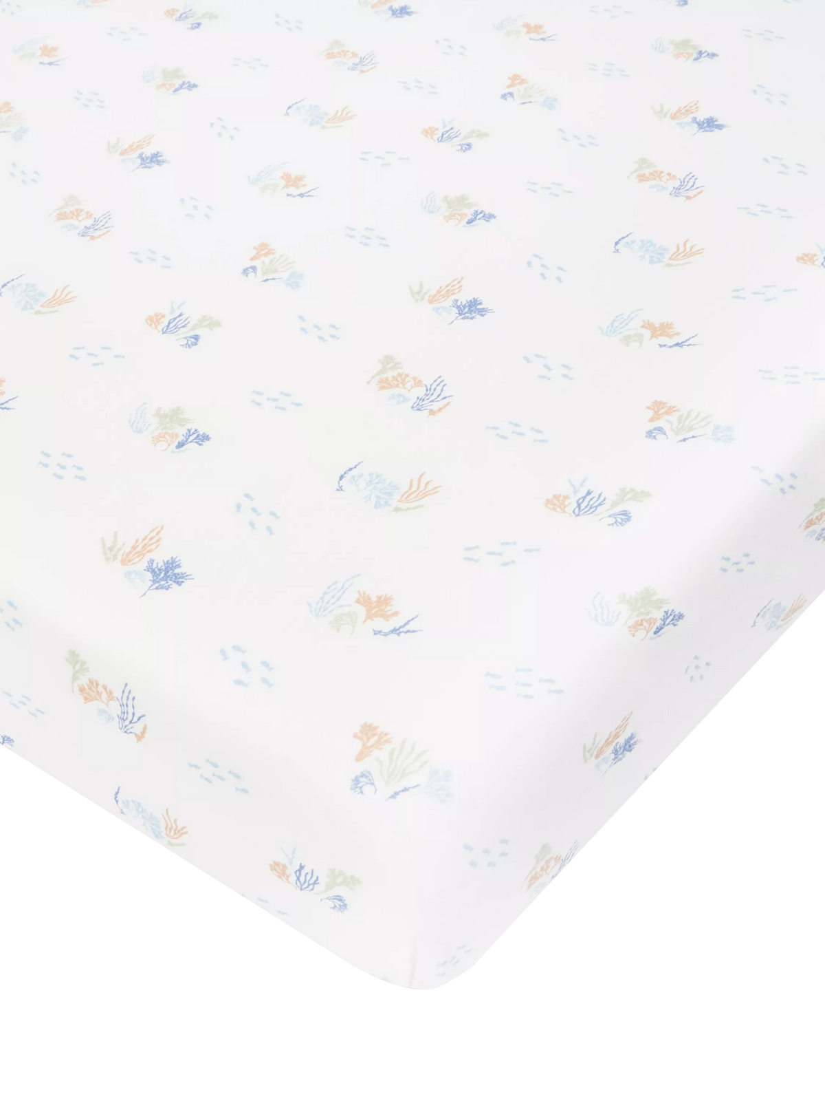 Avery Row cotbed fitted sheet Coastline, UK version