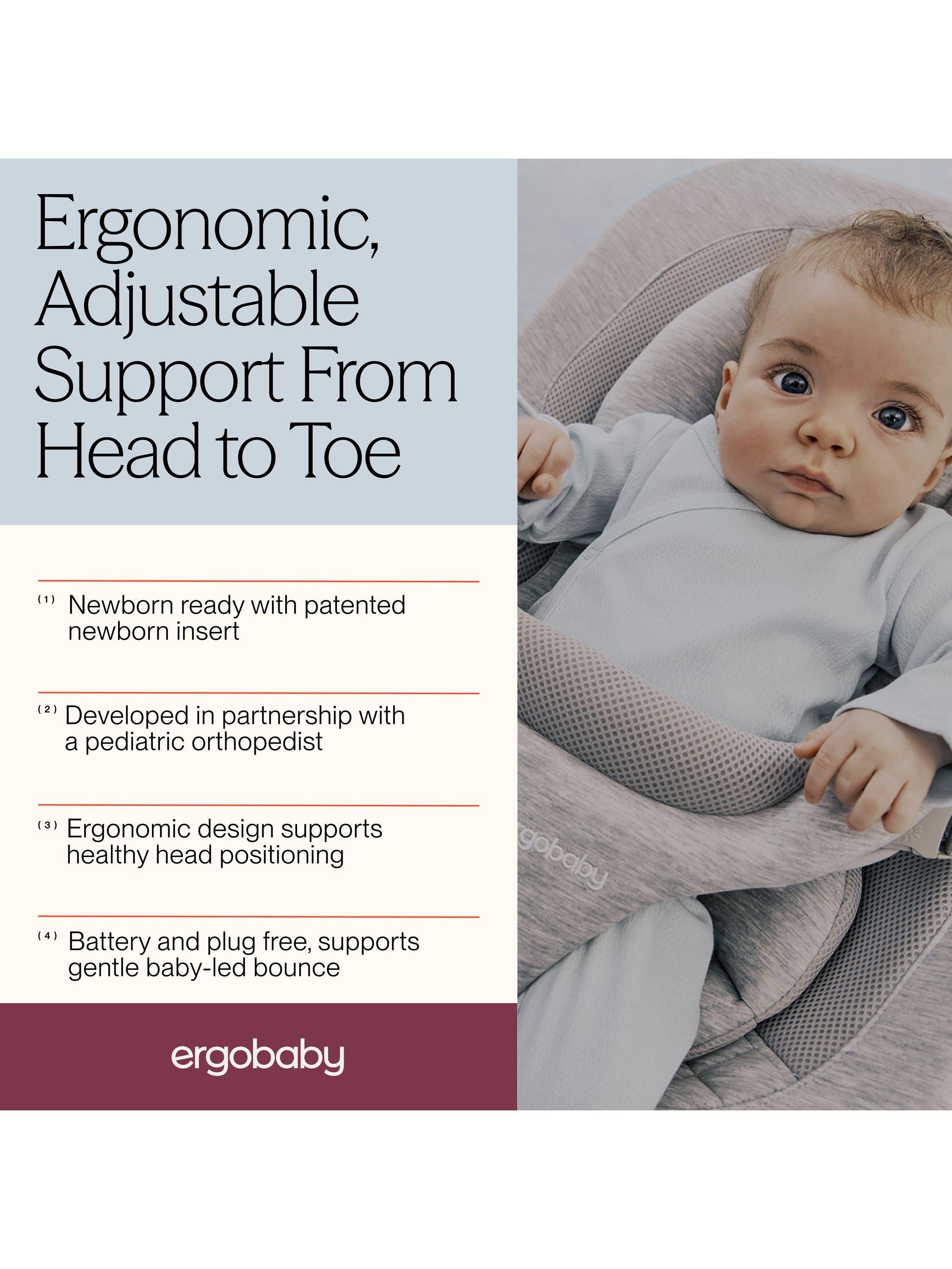 Ergobaby Evolve baby bouncer - British product