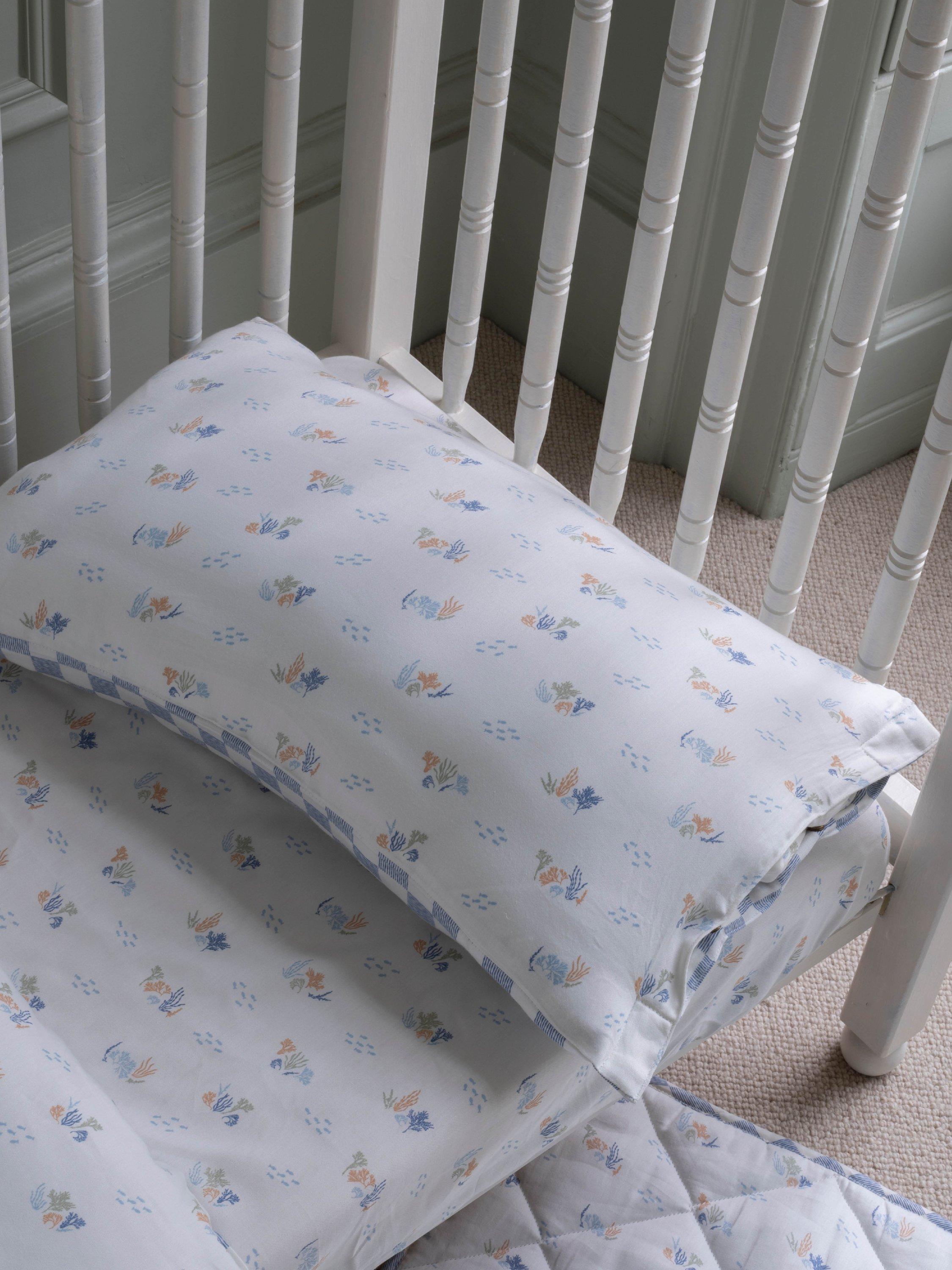 Avery Row Coastline cotbed duvet set floral UK version