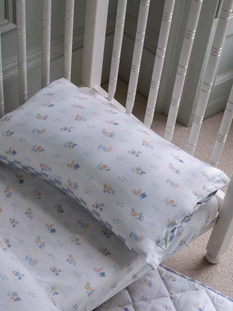Avery Row Coastline cotbed duvet set floral UK version