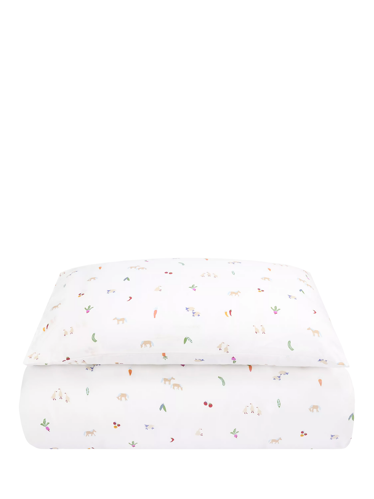 Avery Row Little Farm duvet cover set for cotbed, UK version