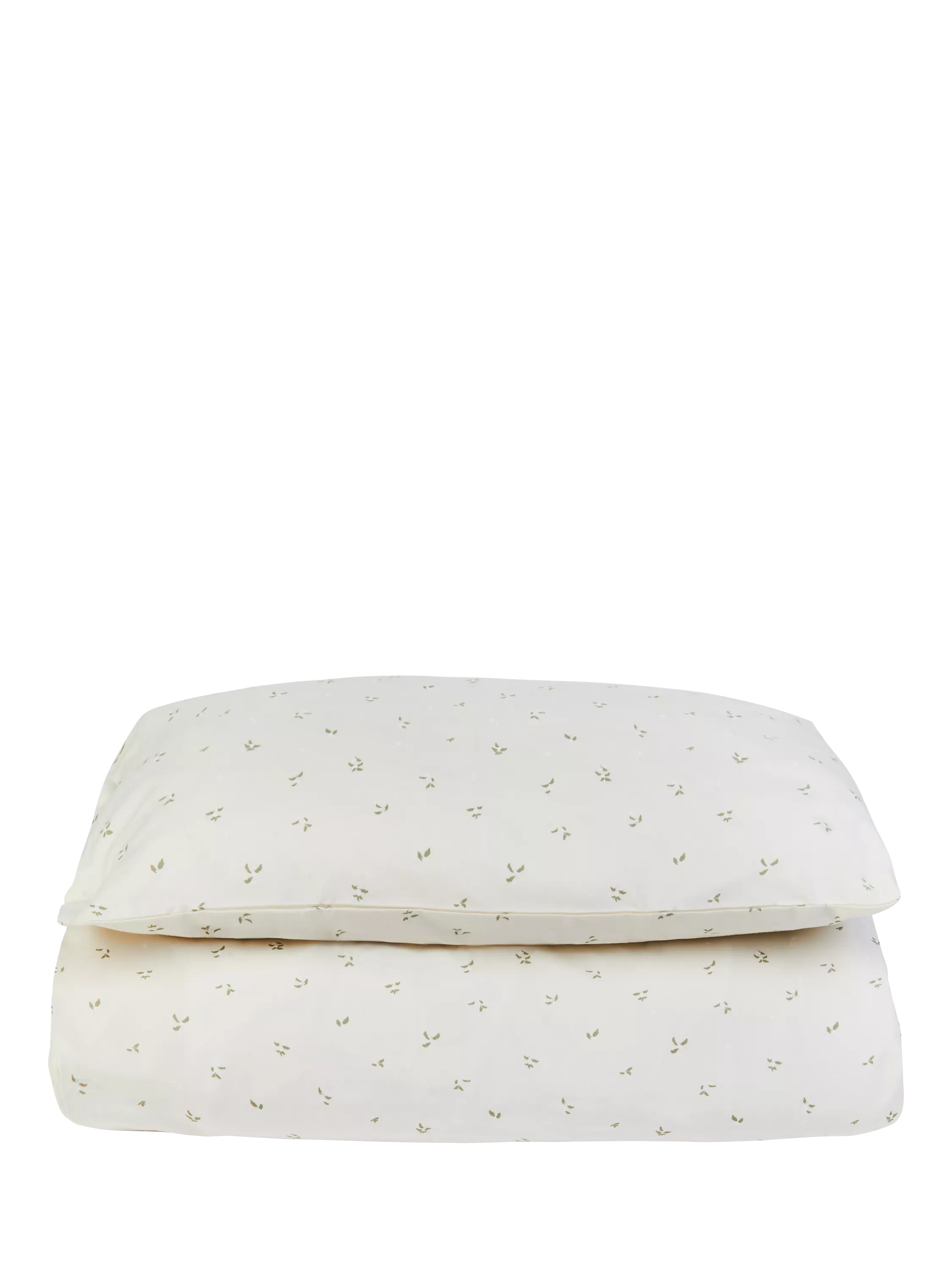 Avery Row cotbed duvet cover and pillowcase set organic cotton - British product
