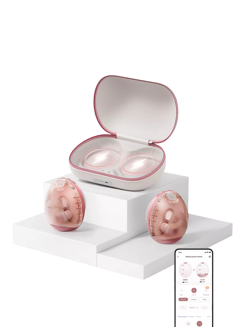 Momcozy Air 1 wearable double breast pump 180ml - British product