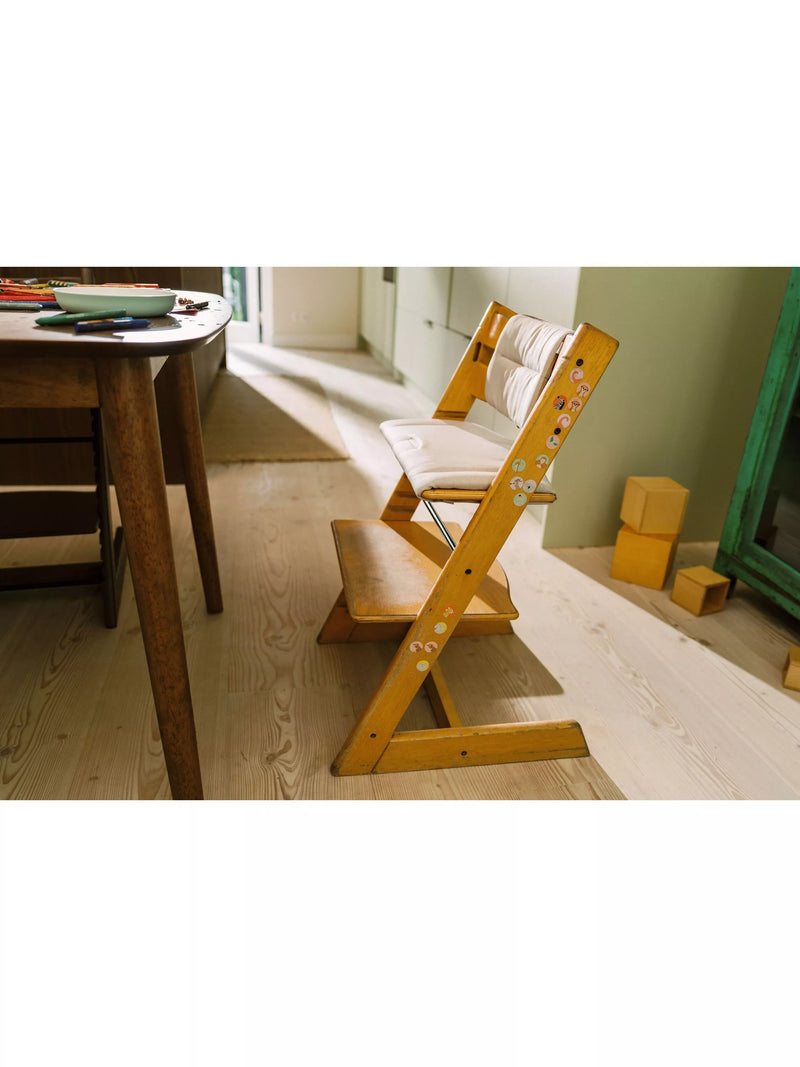 Stokke Tripp Trapp high chair cushion beige, imported from the UK